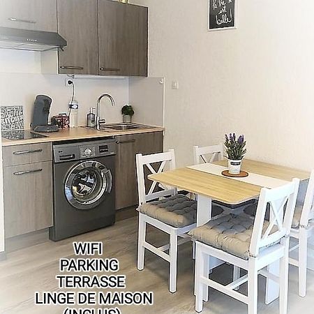 Charmant Studio Climatise 24 M2 Terrasse A 100M De La Plage Сен-Мандріє-сюр-Мер Екстер'єр фото